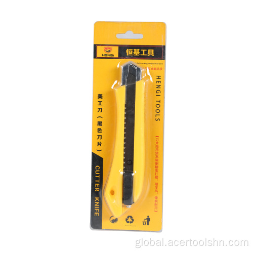 Snap off Blade Utility Knife Heavy duty sturdy snap off blade box knife Supplier